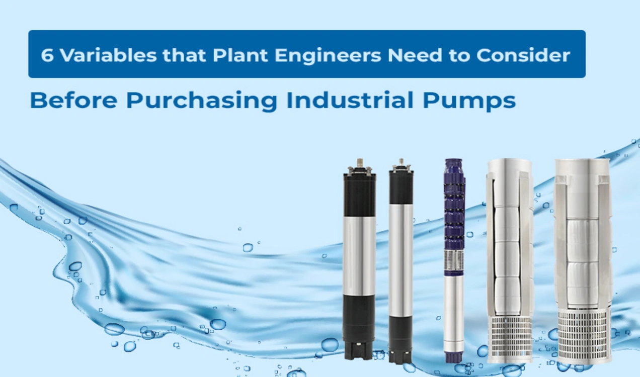 A checklist for industrial pumps