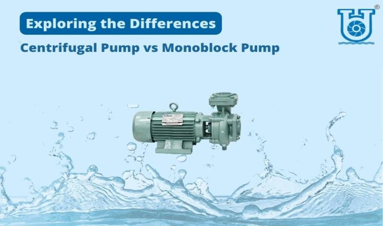 Differences between Centrifugal Pump and Monoblock Pump
