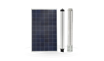 DC Solar Submersible Pumpset