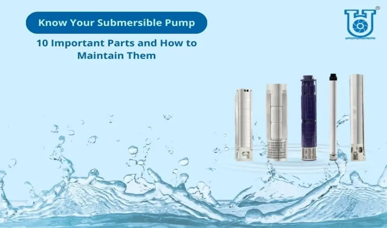 Important parts of submersible pump