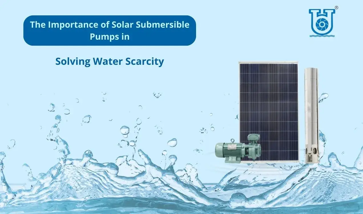 Solar submersible pump overcomes water scarcity