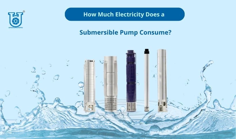 Power usage of a submersible water pump